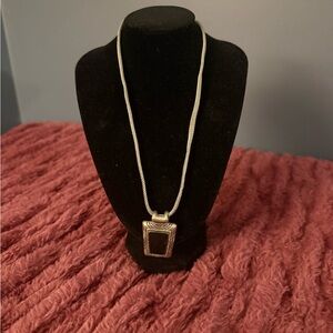 Elegant Silver Pendant Necklace